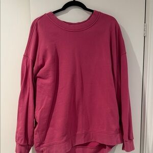 Lululemon Athletica Vibrant Pink Sweatshirt